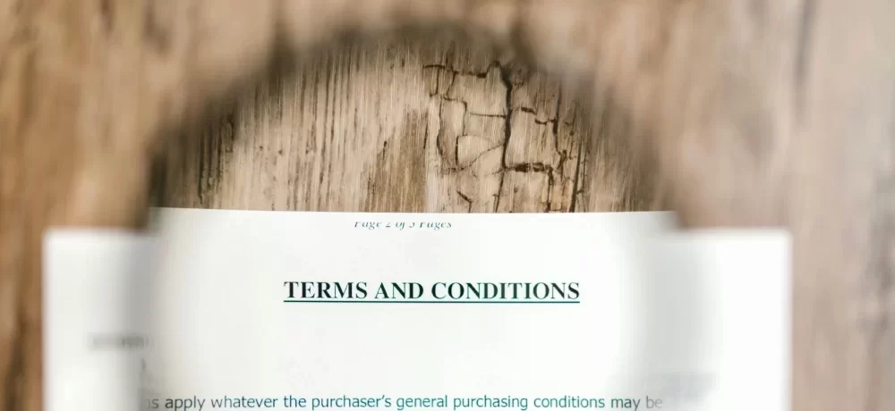 Terms and Conditions